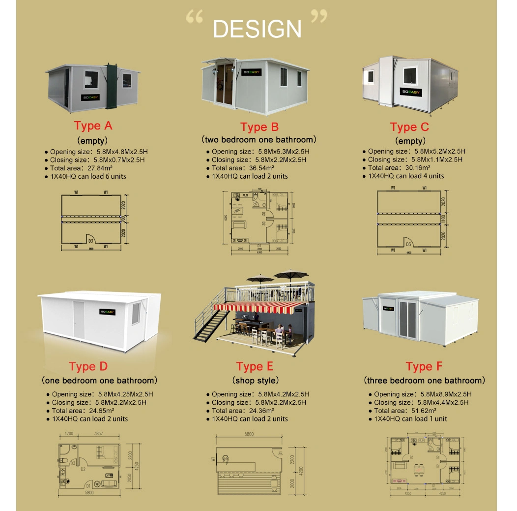 Customizable ISO Approved Office Pre Built Homes Home Floor Plans 2 Bedroom Expandable Container Manufacturers House Manufacture