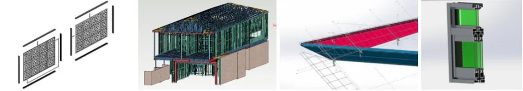 Light Gauge Steel Frame Prefab House Deisgn and Manufacturing