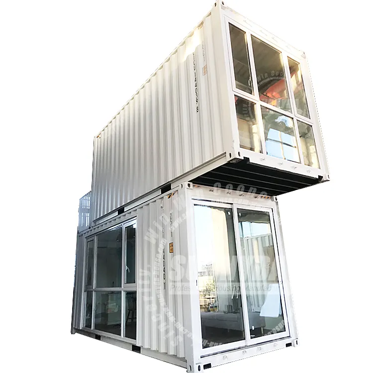 Container saldati design moderno prefabbricato imballato piatto per casa/ufficio/alloggio/negozio/ristorante (SU-C158)