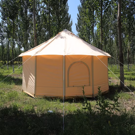 Yurta mongola familiare di lusso moderna 4 stagioni Tenda De Luxo in vendita