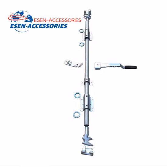 Dispositivo di bloccaggio per container di fabbrica in vendita.  Pezzi di ricambio per contenitori.  Speciale dispositivo di bloccaggio della porta del container.  Parti del contenitore.  Accessori contenitori