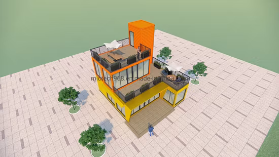 Cina Struttura in acciaio modulare prefabbricata espandibile 20/40FT, casetta portatile, costruzione di roulotte, villa, magazzino, casa mobile prefabbricata per container