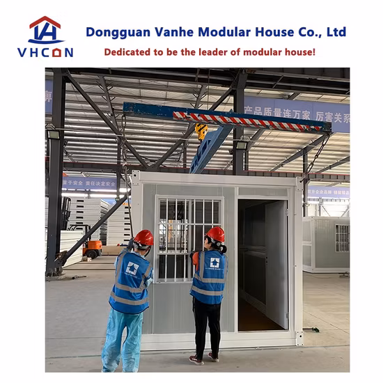 Casa contenitore pieghevole prefabbricata prefabbricata residenziale di lusso modulare pieghevole prefabbricata economica della Cina 20FT 40FT da vendere