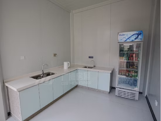 Casa container prefabbricata modulare a prezzo economico di fabbrica per container casa flat pack