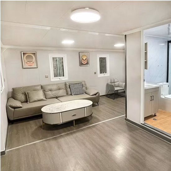 Prezzo della casa container modulare prefabbricata per camera da letto di lusso personalizzata